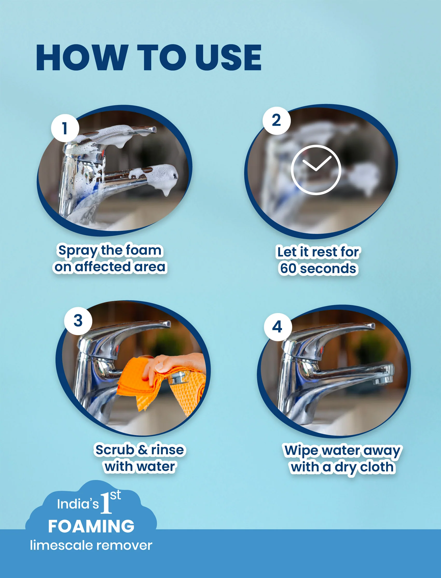 Tap Cleaner & Limescale Remover | 500 ML - Image 5